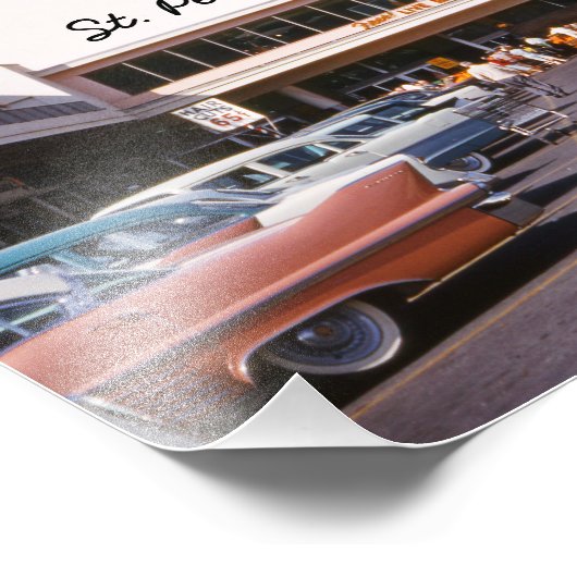 Webb's City St. Petersburg Florida Photo Print Foto Afdruk (Hoek)