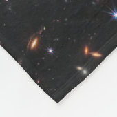 Webbs eerste Deep Field Uitzicht of the Universe Fleece Deken (Hoek)