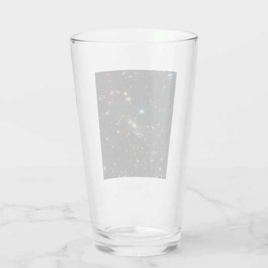 Webbs eerste Deep Field Uitzicht of the Universe Glas (Achterkant)