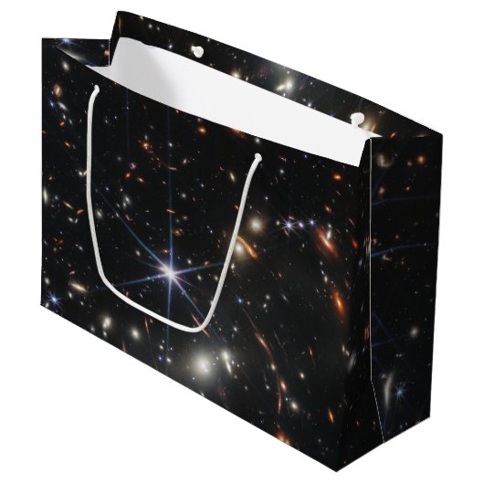 Webbs eerste Deep Field Uitzicht of the Universe Groot Cadeauzakje (Voorkant Gekanteld)