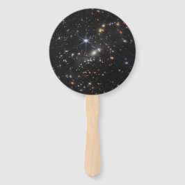 Webbs eerste Deep Field Uitzicht of the Universe Handwaaier