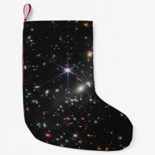 Webbs eerste Deep Field Uitzicht of the Universe Kleine Kerstsok