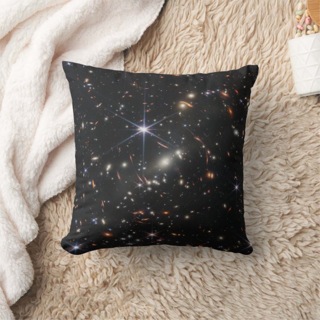 Webbs eerste Deep Field Uitzicht of the Universe Kussen (Deken)