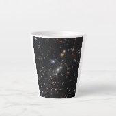 Webbs eerste Deep Field Uitzicht of the Universe Latte Mok (Voorkant)