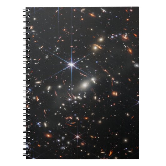 Webbs eerste Deep Field Uitzicht of the Universe Notitieboek (Voorkant)