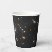 Webbs eerste Deep Field Uitzicht of the Universe Papieren Bekers (Achterkant)