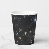 Webbs eerste Deep Field Uitzicht of the Universe Papieren Bekers (Voorkant)