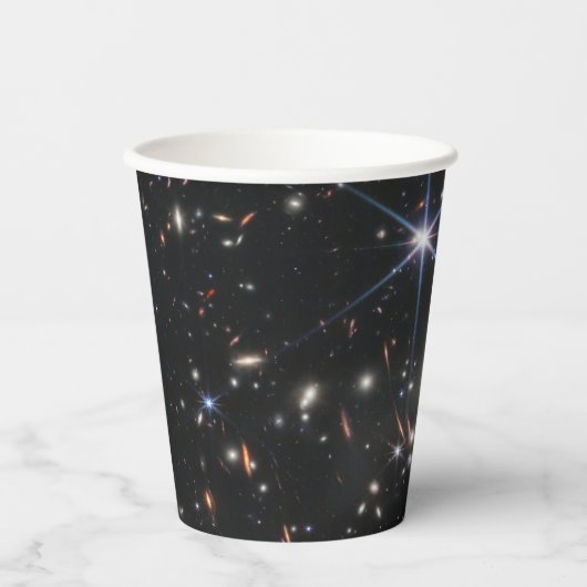Webbs eerste Deep Field Uitzicht of the Universe Papieren Bekers (Voorkant)