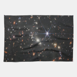 Webbs eerste Deep Field Uitzicht of the Universe Theedoek