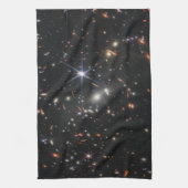 Webbs eerste Deep Field Uitzicht of the Universe Theedoek (Verticaal)