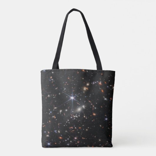Webbs eerste Deep Field Uitzicht of the Universe Tote Bag (Achterkant)