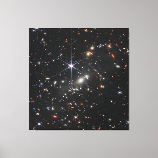 Webbs eerste diepe veldbeeld van het heelal canvas afdruk (Voorkant)