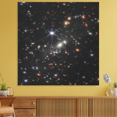 Webbs eerste diepe veldbeeld van het heelal canvas afdruk (Insitu (Woonkamer))
