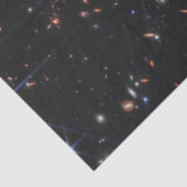 Webbs eerste diepe veldbeeld van het heelal tissuepapier (Detail)