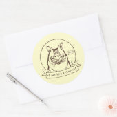 WebCat Ronde Sticker (Envelop)