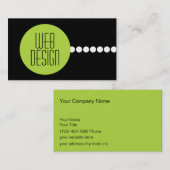 Webdesign Visitekaartjes (Voorkant / Achterkant)