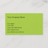 Webdesign Visitekaartjes (Achterkant)