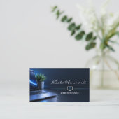 Webdesigner Visitekaartje (Staand voorkant)