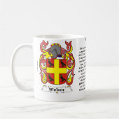 Weber Family Coat of Arm mok (Links)