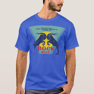 Weber Waukesha Bock Beer Retro Deunct Wisconsin B T-shirt