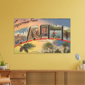 Webhannet, Maine (Wells Beach) Canvas Afdruk (Insitu (Woonkamer))