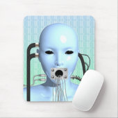 Webhoofd Moderne Surreal Art Muismat (Met muis)