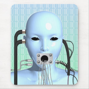 Webhoofd Moderne Surreal Art Muismat
