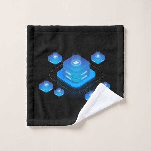 Webhosting ontwerp washandje (Wasdoekje)