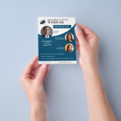 Webinar voor investeringsplanning flyer (Hand)