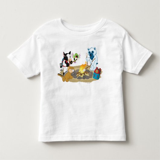 Webkinz | Campfire Marshmallows Kinder Shirts (Voorkant)