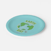 Webkinz Earth Day Papieren Bordje (Gekanteld)
