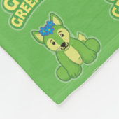 Webkinz Go Green Pattern Fleece Deken (Hoek)