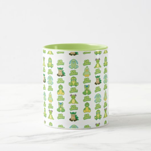 Webkinz Go Green Pattern Mok (Midden)