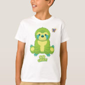 Webkinz Go Green Pattern T-shirt (Voorkant)