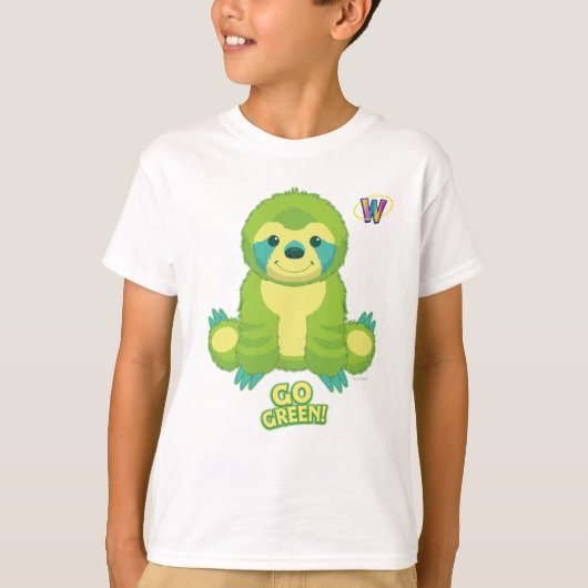 Webkinz Go Green Pattern T-shirt (Voorkant)