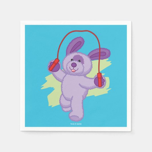 Webkinz | Grafiek Soda Pup Skipping Rope Servet (Voorkant)