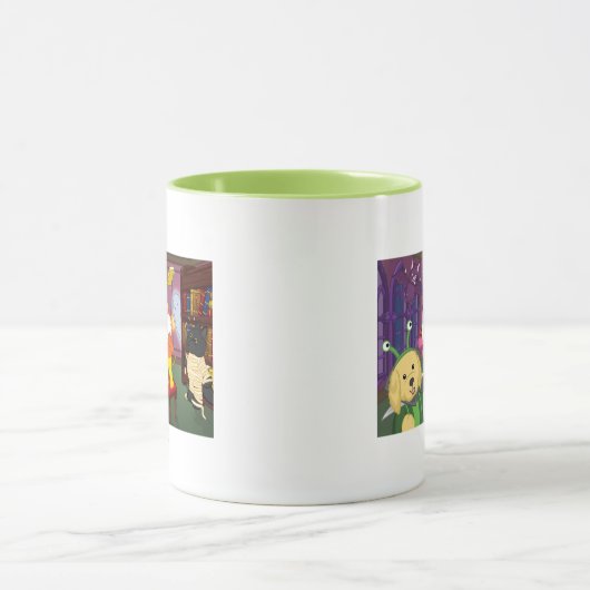 Webkinz Halloween Reading Room Mok (Midden)