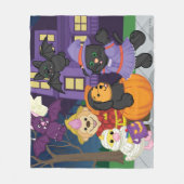 Webkinz Halloween Trick or treat Fleece Deken (Voorkant)