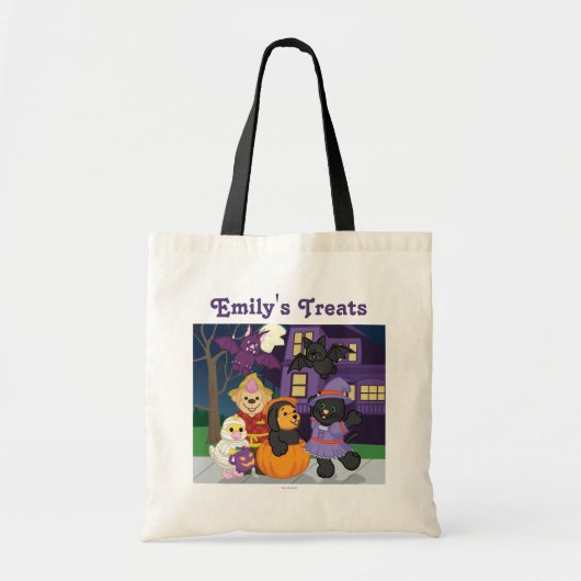 Webkinz Halloween Trick or treat Tote Bag (Voorkant)