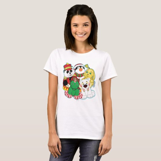 Webkinz Holiday Pets T-shirt (Voorkant volledig)