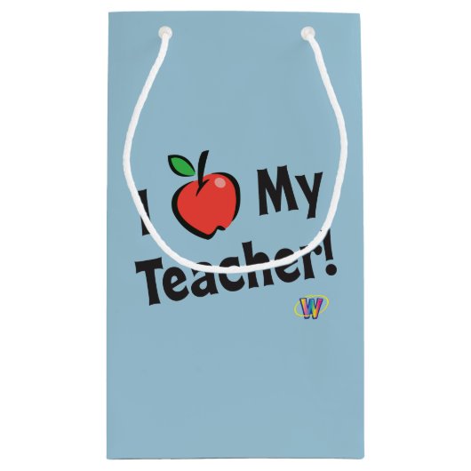 Webkinz: Ik hou van mijn leraar! Klein Cadeauzakje (Achterkant)