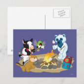 Webkinz | Kamervuur Marshmallows 2 Briefkaart (Voorkant / Achterkant)