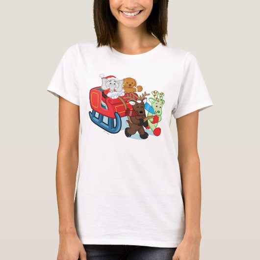 Webkinz-kerstparade T-shirt (Voorkant)