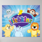 Webkinz: Kom binnen en speel af Poster (Voorkant)