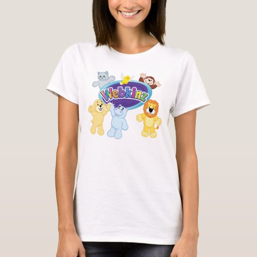 Webkinz: Kom binnen en speel af T-shirt (Voorkant)