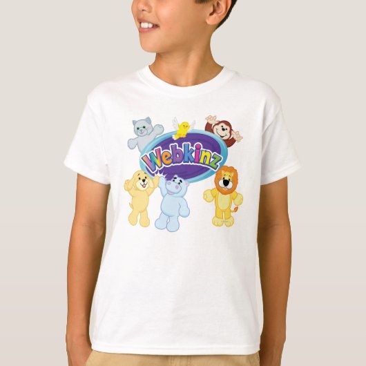 Webkinz: Kom binnen en speel af T-shirt (Voorkant)