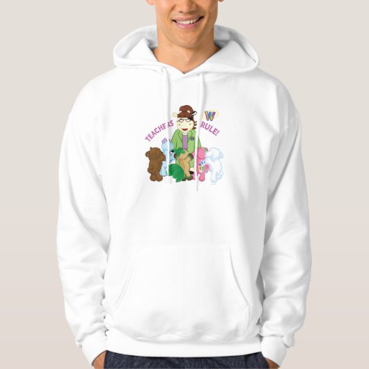 Webkinz: Leerkrachten-regel! Hoodie (Voorkant)