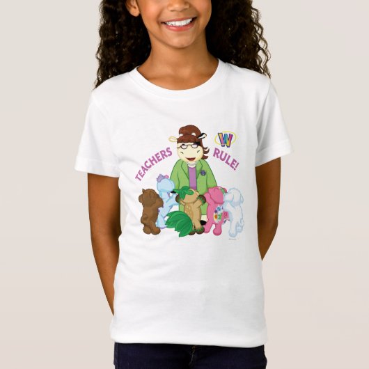Webkinz: Leerkrachten-regel! T-shirt (Voorkant)
