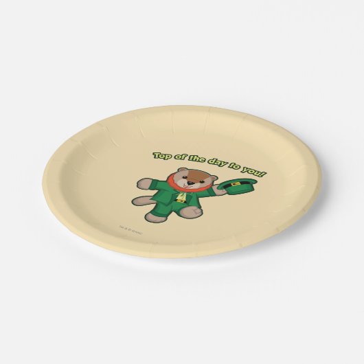 Webkinz Leprachaun Papieren Bordje (Gekanteld)