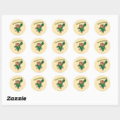 Webkinz Leprachaun Ronde Sticker (Vel)